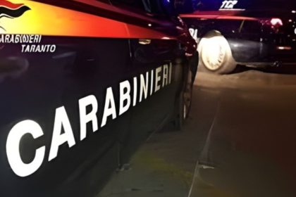 Intervento dei Carabinieri sulla strada provinciale Statte-Crispiano dopo il ritrovamento di un uomo senza vita