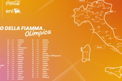 Viaggio della Fiamma Olimpica 2026 in Puglia durante la tappa finale a Taranto