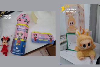 controlli contro la contraffazione su prodotti falsi e non sicuri sequestrati