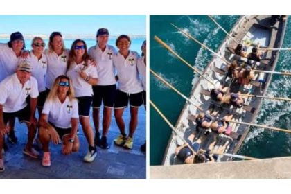Equipaggio femminile Lega Navale Taranto campionesse d’Italia canottaggio a sedile fisso