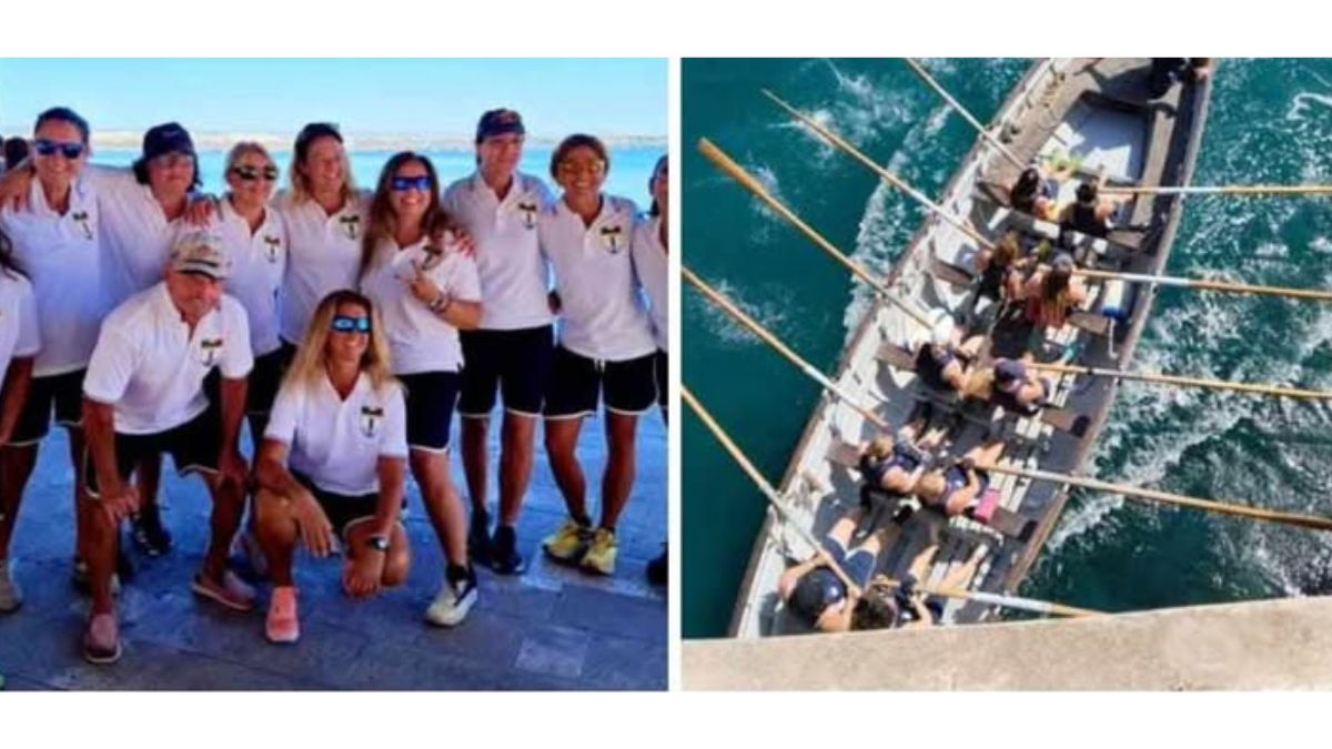 Equipaggio femminile Lega Navale Taranto campionesse d’Italia canottaggio a sedile fisso