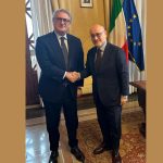 Incontro a Taranto tra Massimo Ferrarese e il prefetto Ernesto Liguori sui Giochi del Mediterraneo 2026