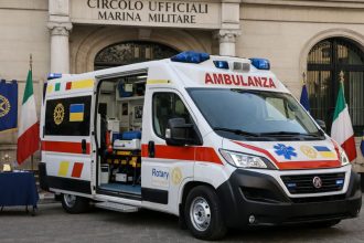 Iniziativa solidale a Taranto: ambulanza attrezzata destinata a Tyvriv