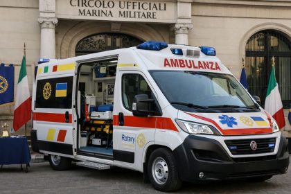 Iniziativa solidale a Taranto: ambulanza attrezzata destinata a Tyvriv