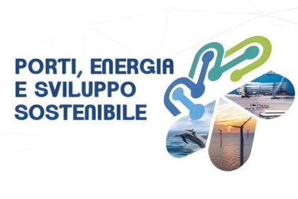 Porto di Taranto durante il convegno “Porti, energia e sviluppo sostenibile” su transizione energetica ed eolico offshore
