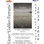 Presentazione del libro Mare di tramontana Taranto 1950 al Liceo Ferraris di Taranto