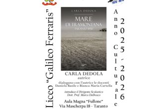 Presentazione del libro Mare di tramontana Taranto 1950 al Liceo Ferraris di Taranto
