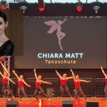 Roberta Di Laura alla CMT Messe Stuttgart con le allieve durante lo spettacolo a Stoccarda