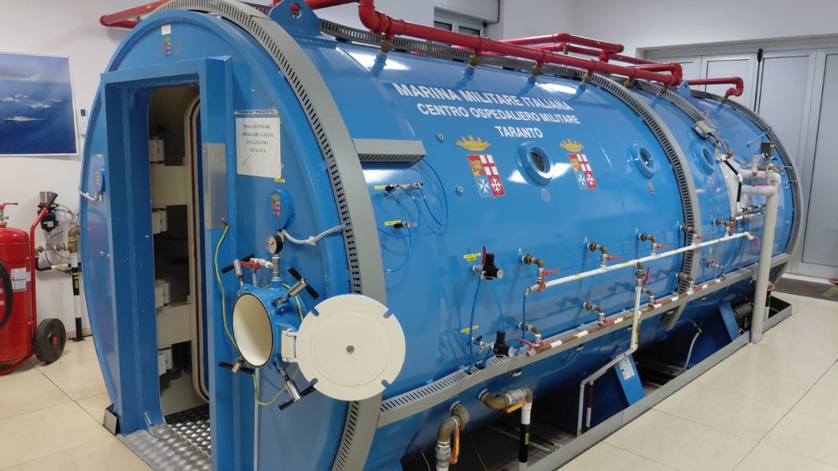 Camera iperbarica Taranto in emergenza per intossicazione da monossido di carbonio