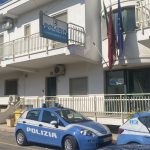 Volante della Polizia di Stato a Manduria